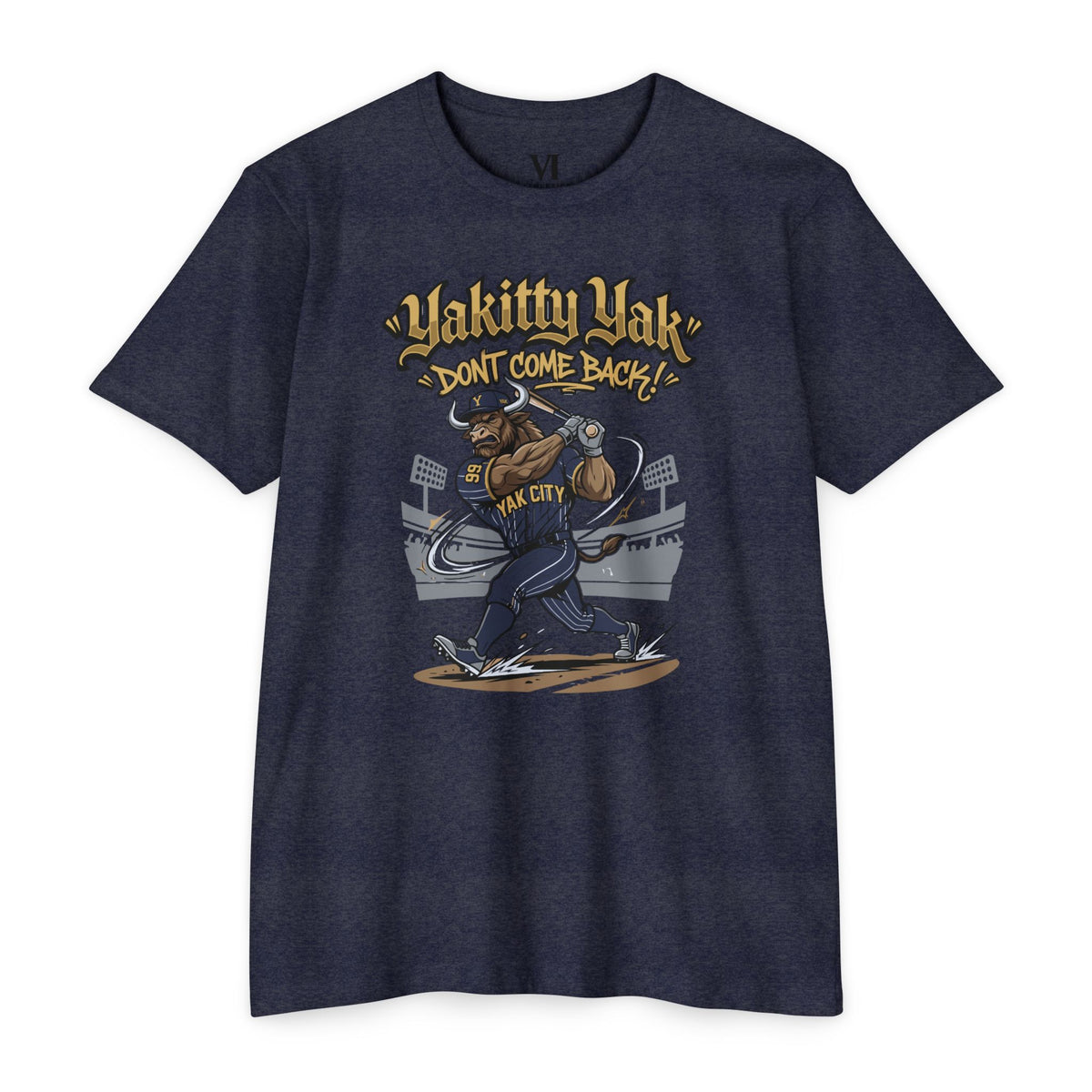 Yakitty Yak Baseball Graphic Tee