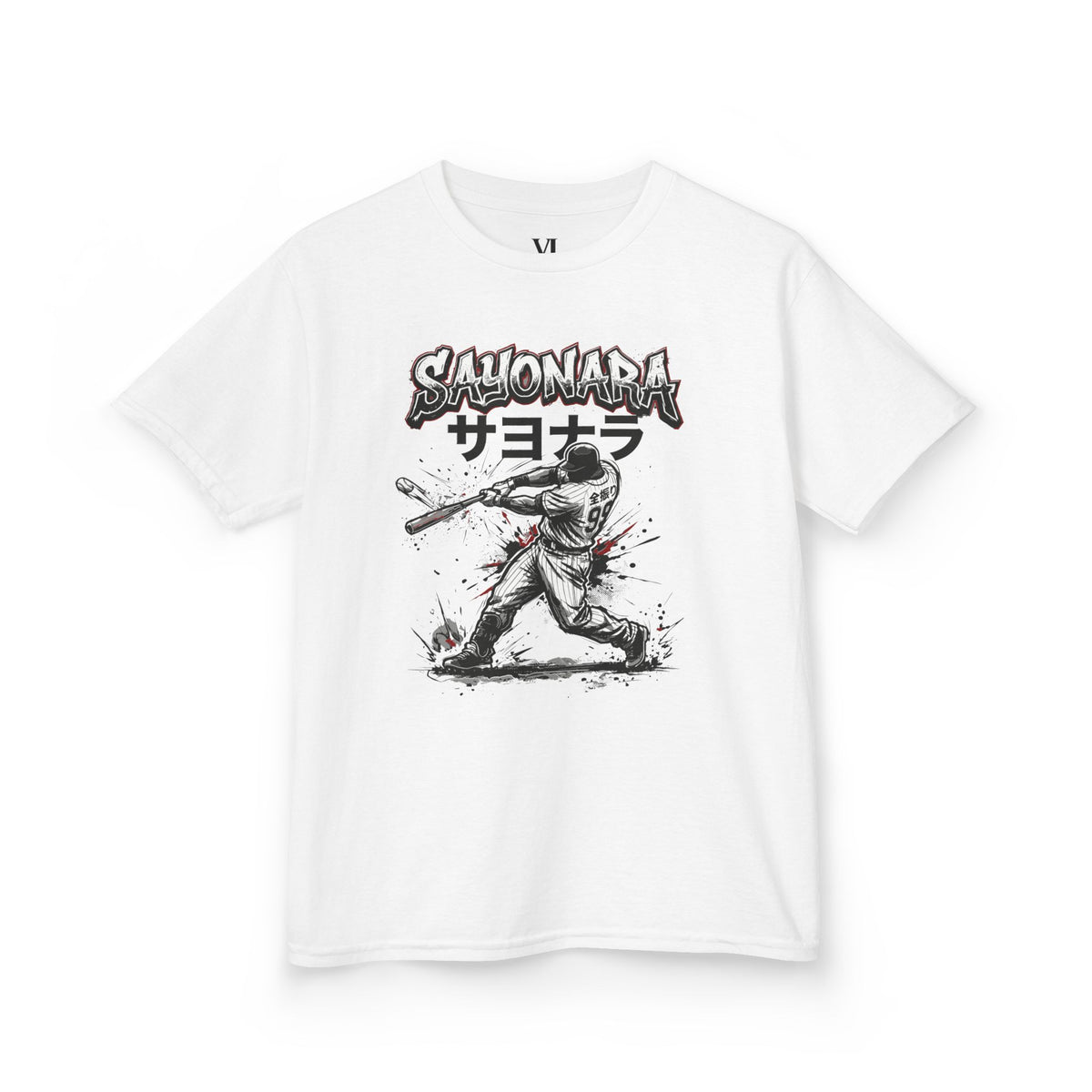 Sayonara Youth Baseball Graphic Tee