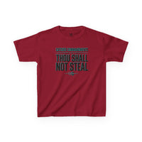 Thou Shall Not Steal 2 Youth Baseball Graphic Tee