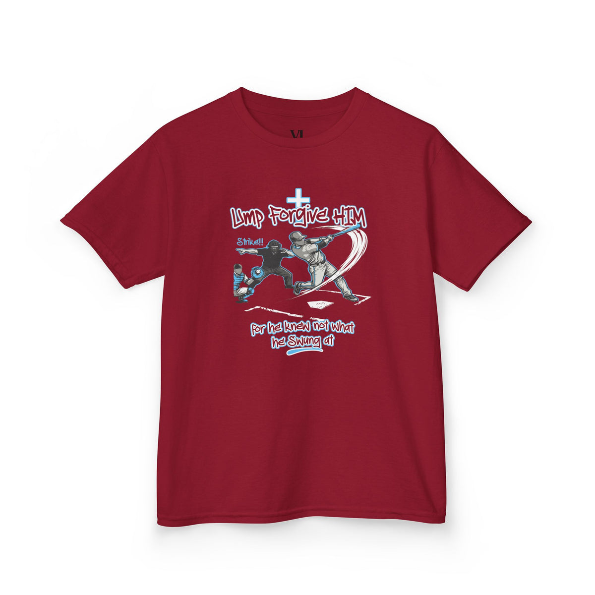Forgive Him Youth Baseball Tee
