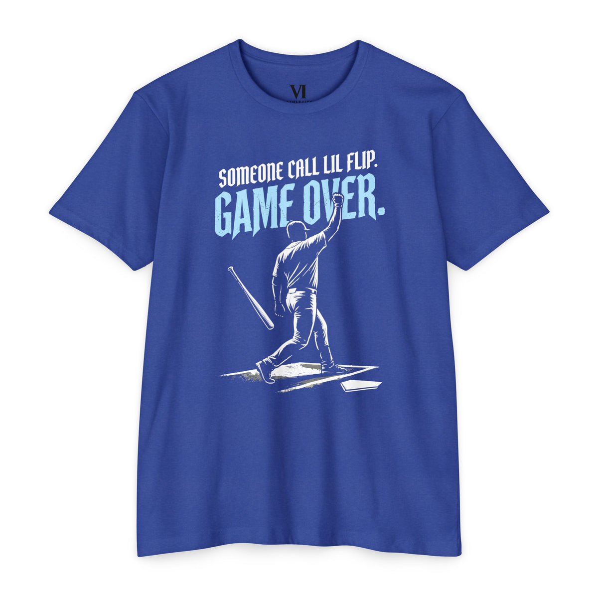 Game Over. Baseball Graphic Tee