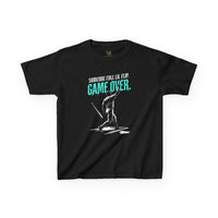 Game Over. Baseball Youth Graphic Tee
