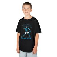 Catchers Commandments Youth Baseball Graphic Tee