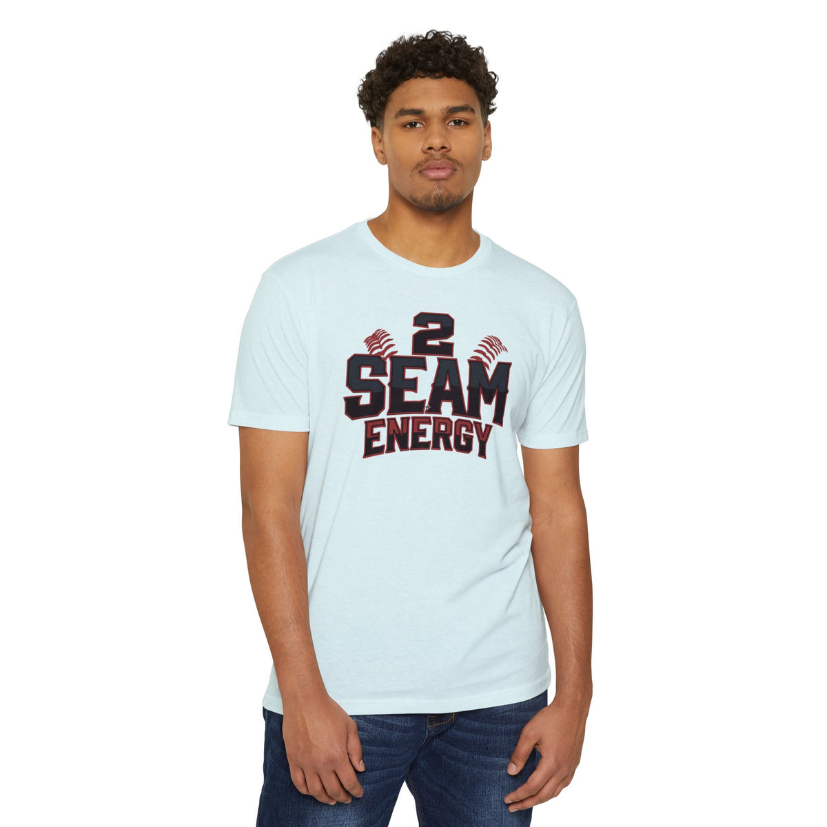 2 Seam Energy Baseball Graphic Tee