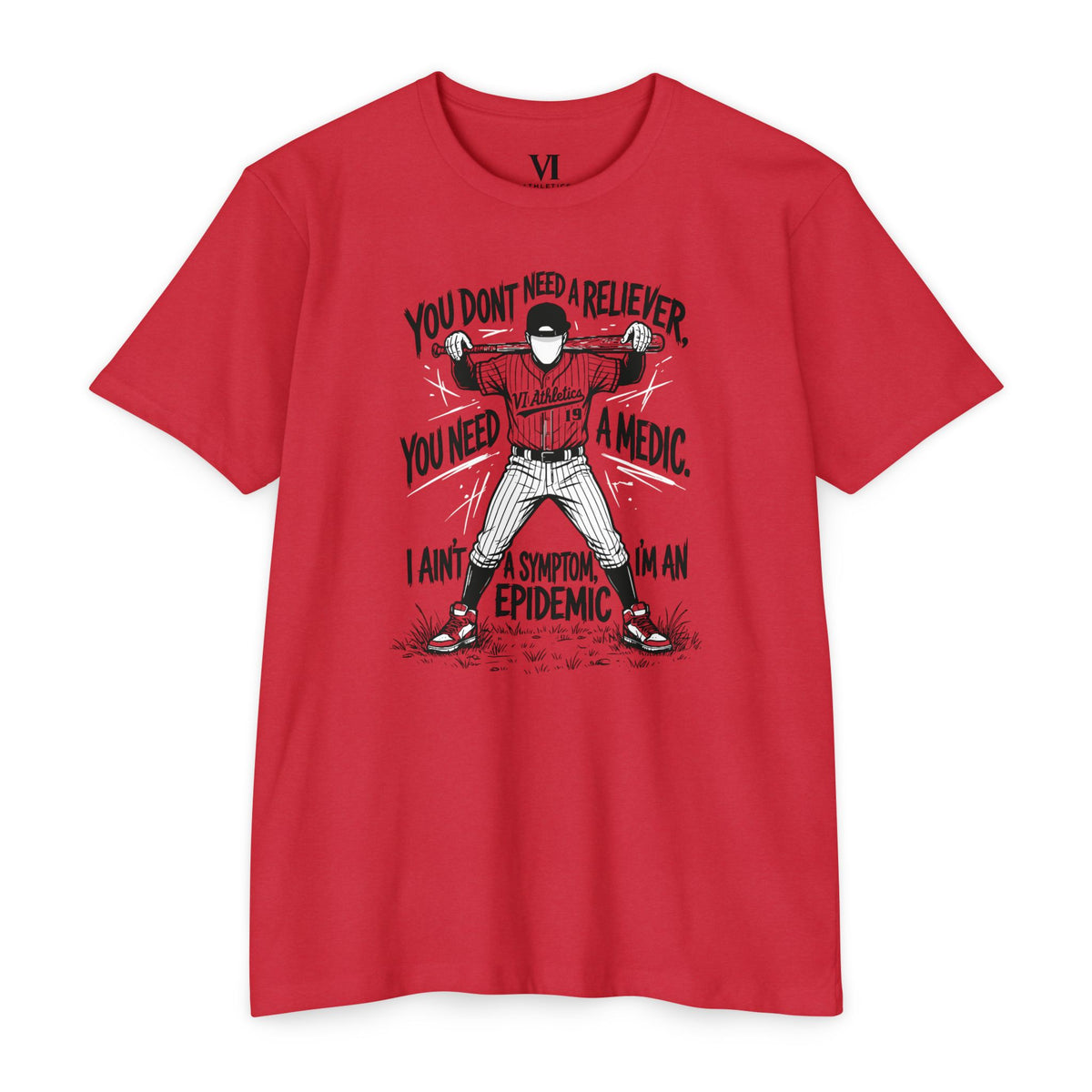 Epidemic Baseball Graphic Tee
