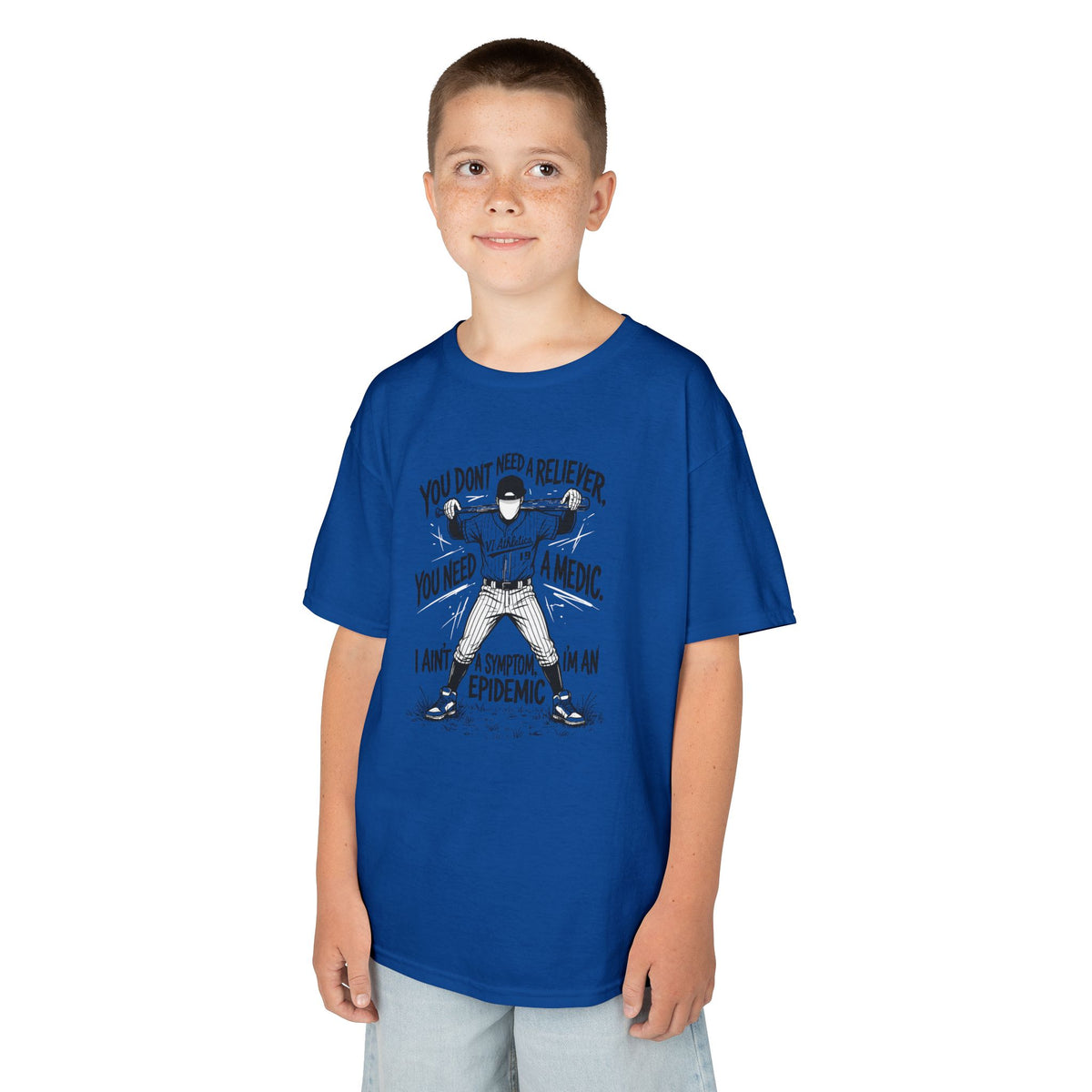 Epidemic Youth Baseball Graphic Tee