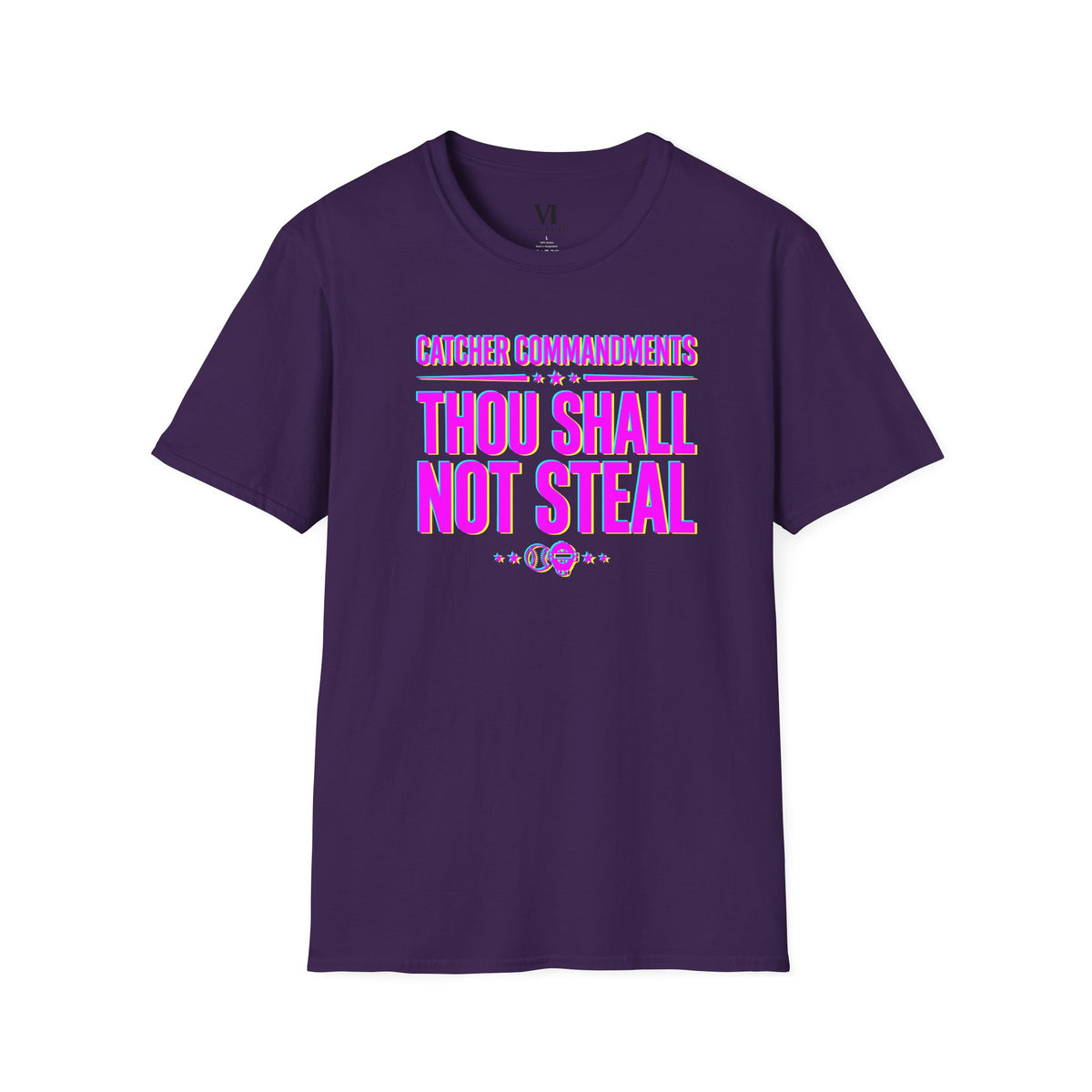 Thou Shall Not Steal 2 Baseball Graphic Tee