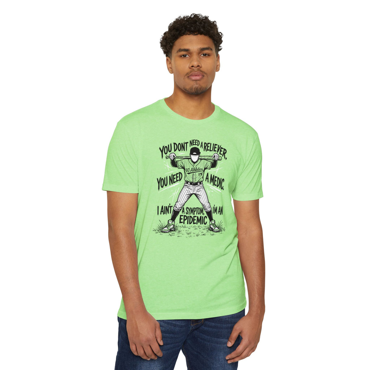 Epidemic Baseball Graphic Tee