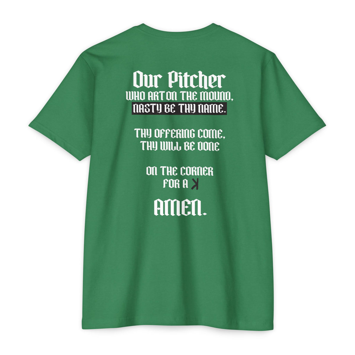 Pitcher's Prayer Baseball Graphic Tee