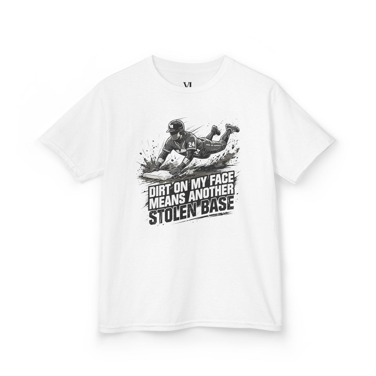 Another Stolen Base Baseball Graphic Tee