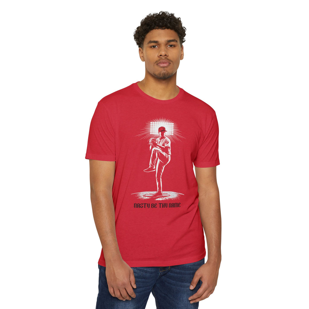 Pitcher's Prayer Baseball Graphic Tee