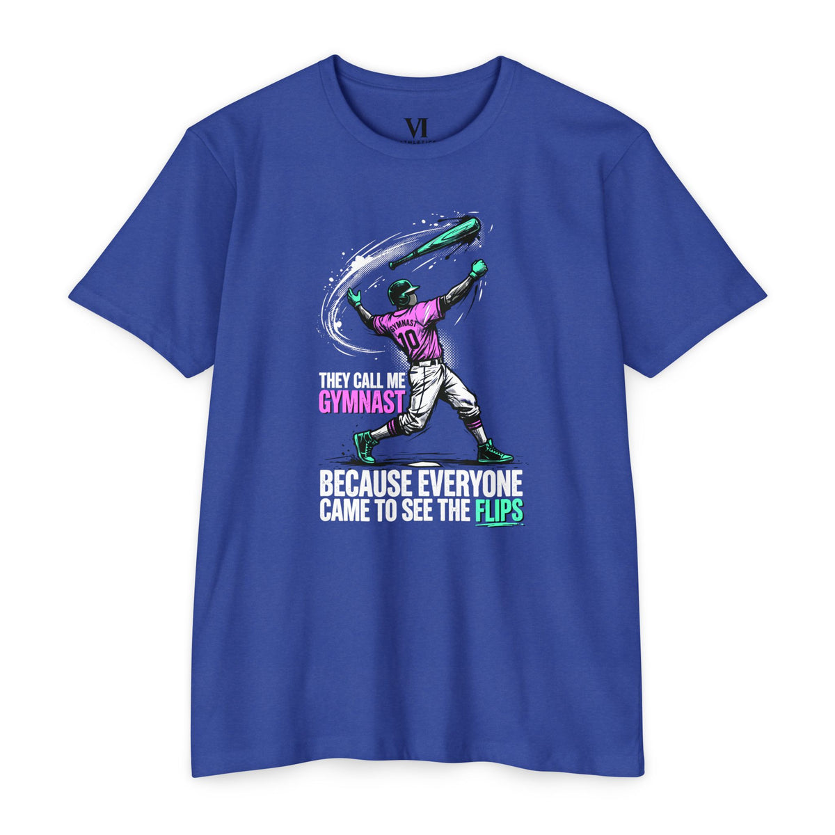 Gymnast Baseball Graphic Tee
