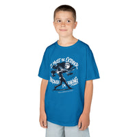 October Raking Youth Baseball Graphic Tee