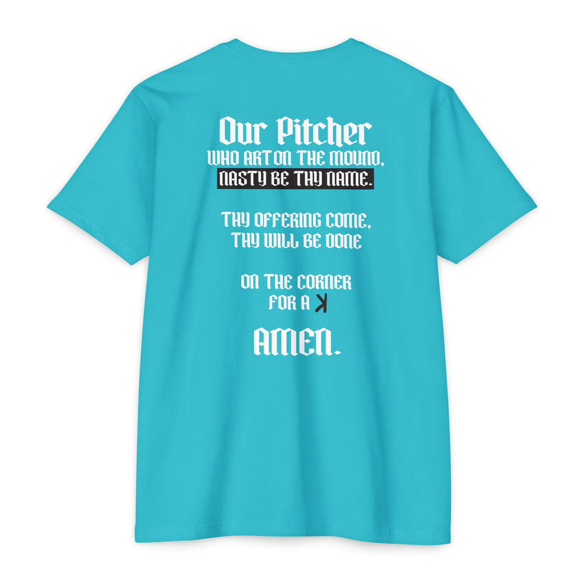 Pitcher's Prayer Baseball Graphic Tee