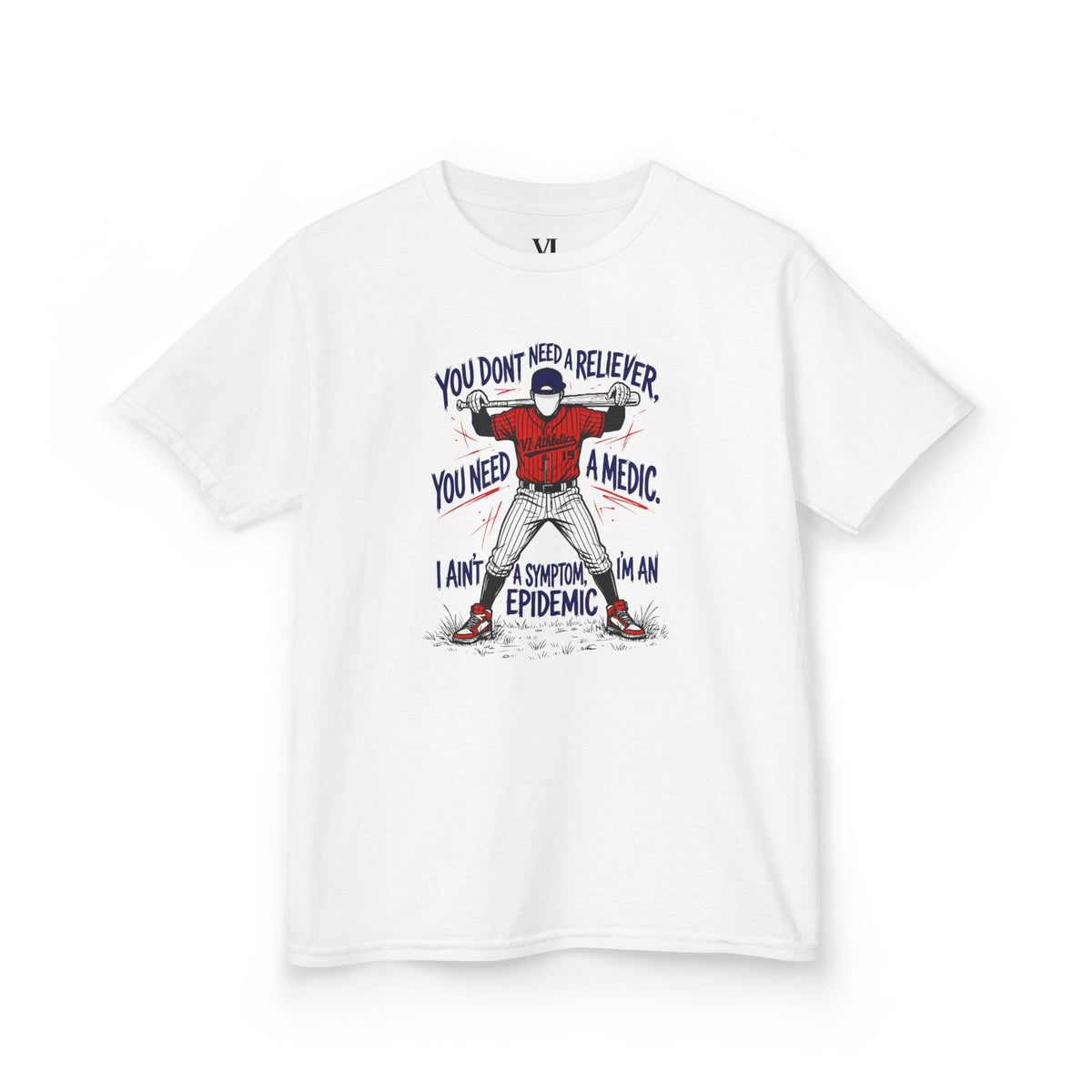 Epidemic Youth Baseball Graphic Tee