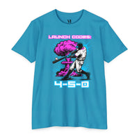 Launch Codes: 4-5-0 Baseball Graphic Tee