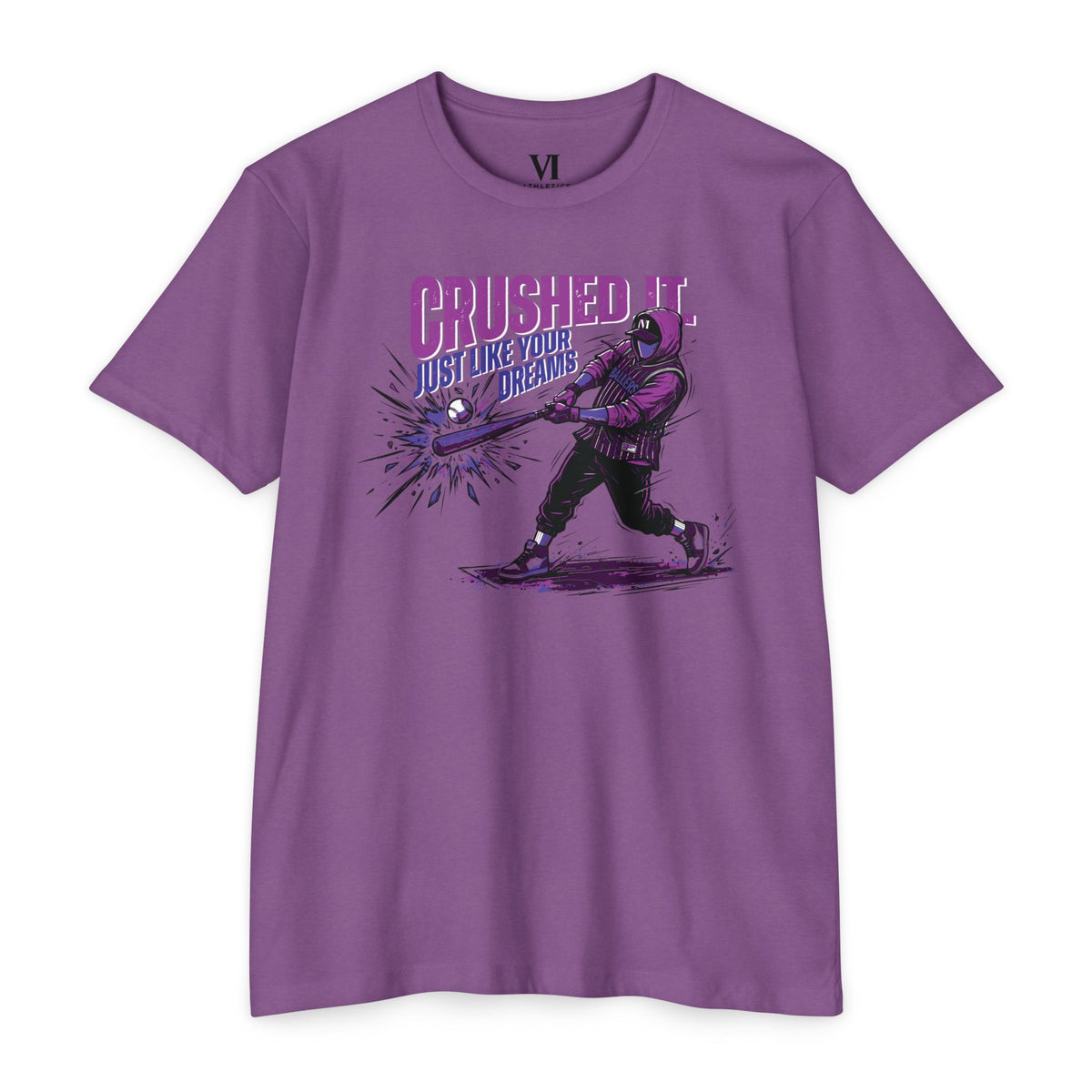 Crushed It Baseball Graphic Tee