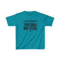Thou Shall Not Steal 2 Youth Baseball Graphic Tee