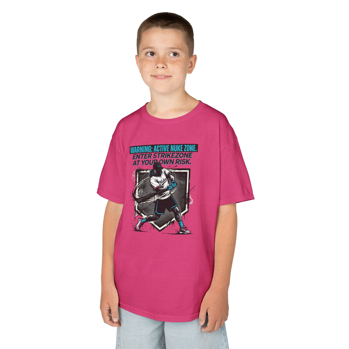 Active Nuke Zone Youth Baseball Graphic Tee