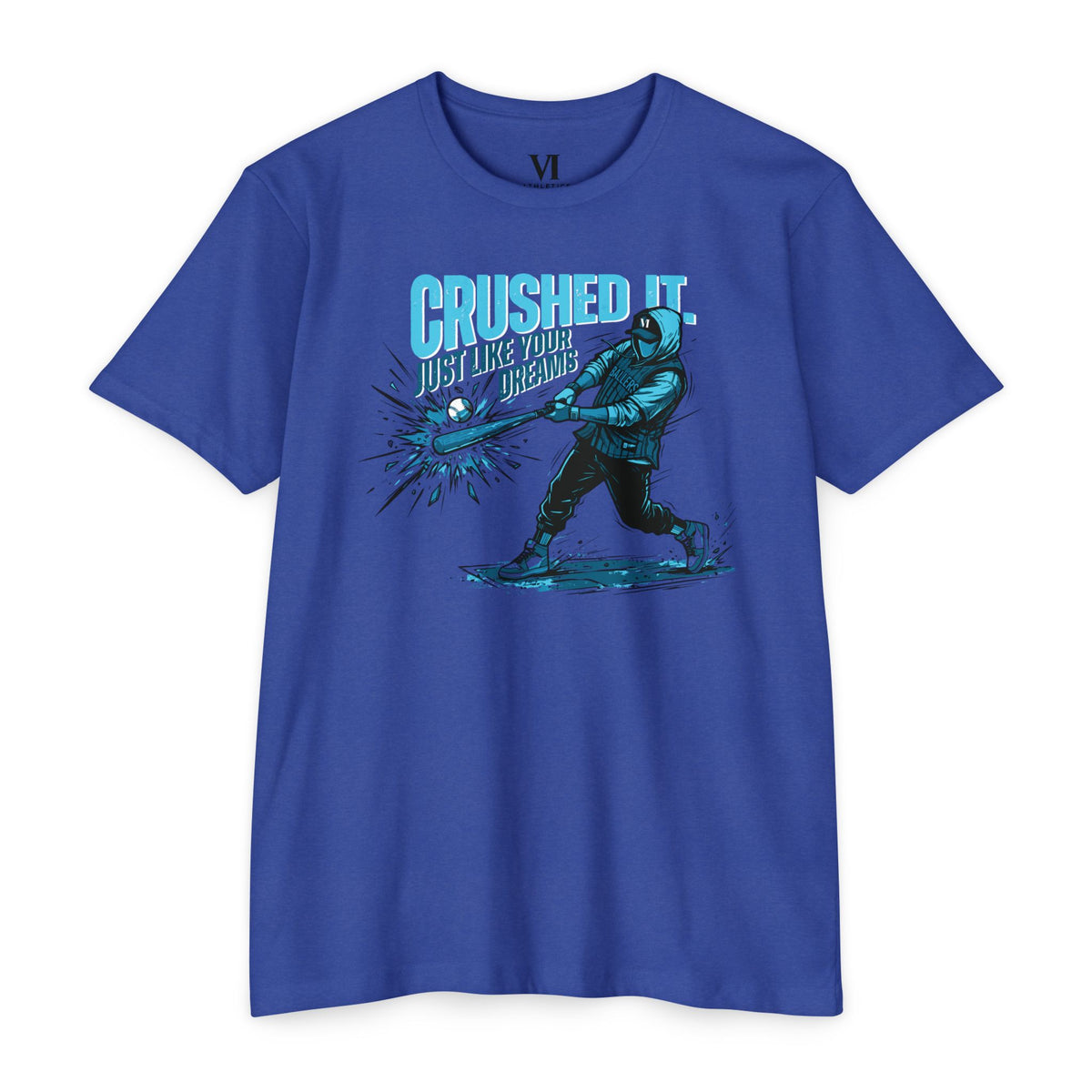 Crushed It Baseball Graphic Tee