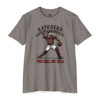 Catchers Commandments Baseball Graphic Tee