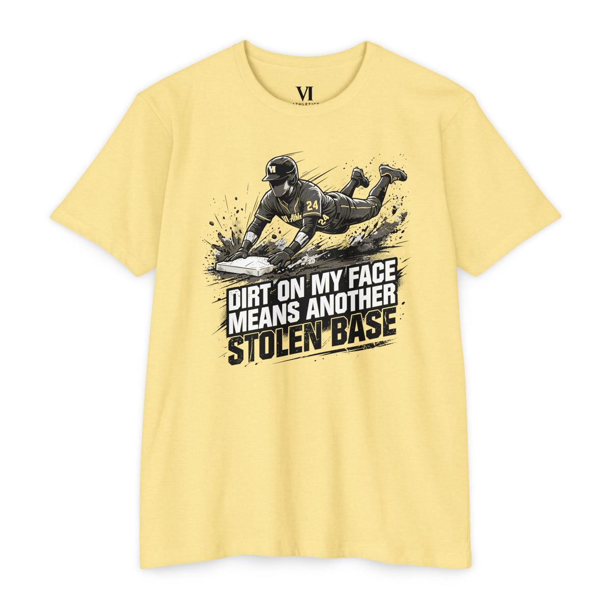 Another Stolen Base Baseball Graphic Tee