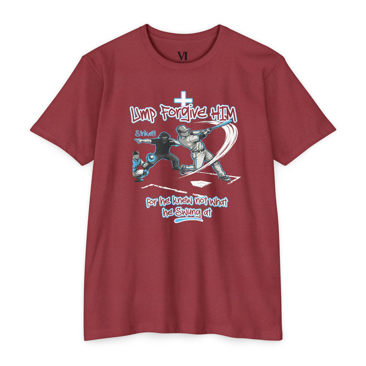 Forgive Him Baseball Graphic Tee