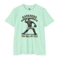 Catchers Commandments Baseball Graphic Tee