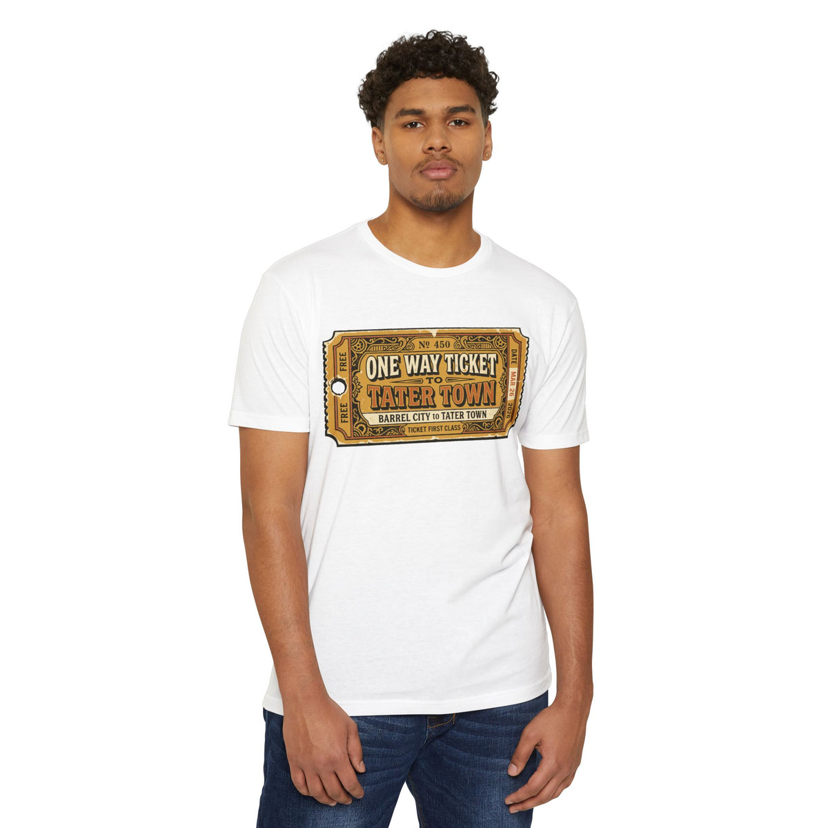 Tater Town Baseball Graphic Tee