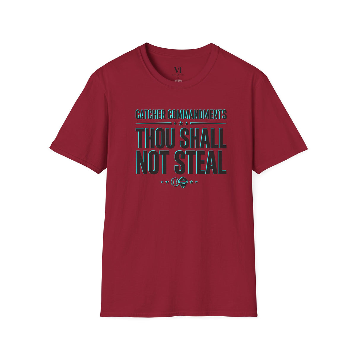 Thou Shall Not Steal 2 Baseball Graphic Tee
