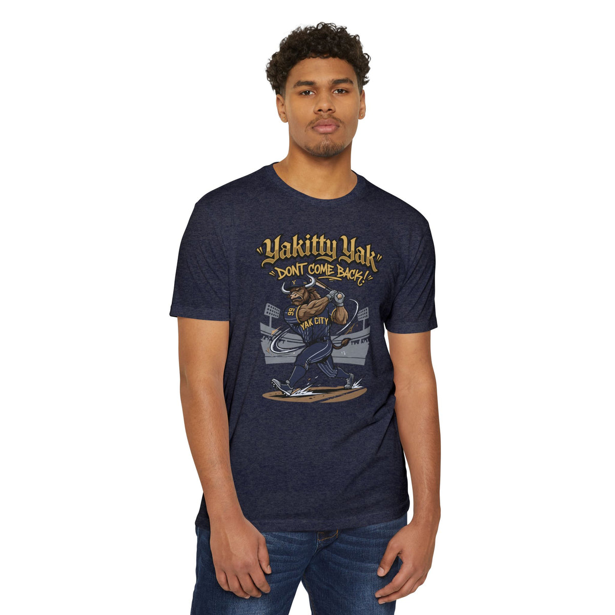Yakitty Yak Baseball Graphic Tee