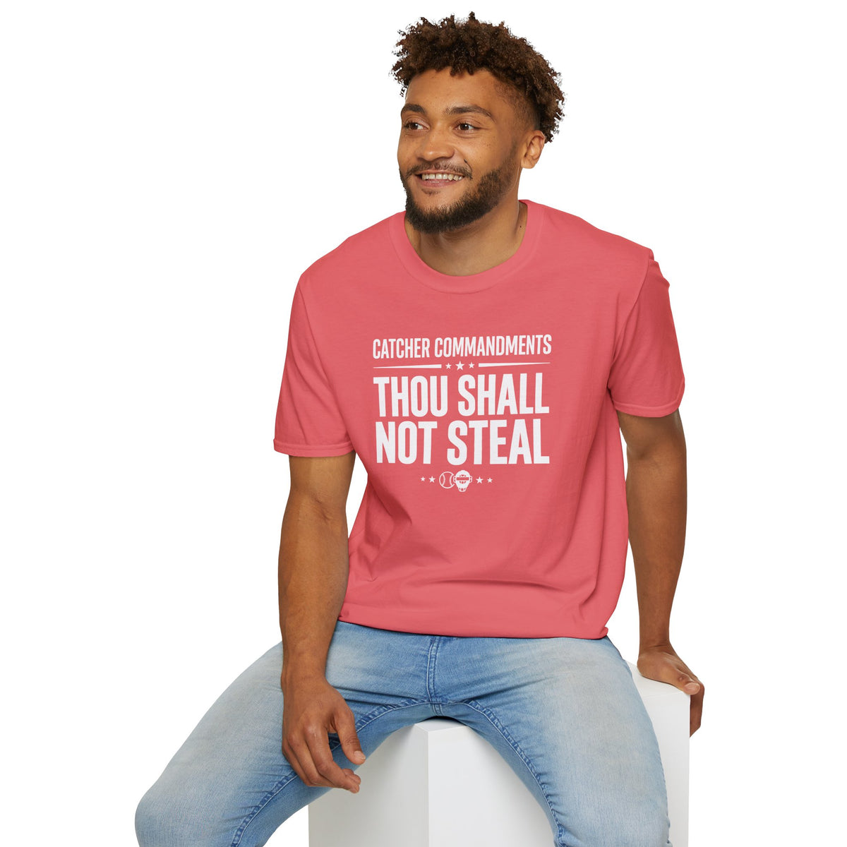 Thou Shall Not Steal 2 Baseball Graphic Tee