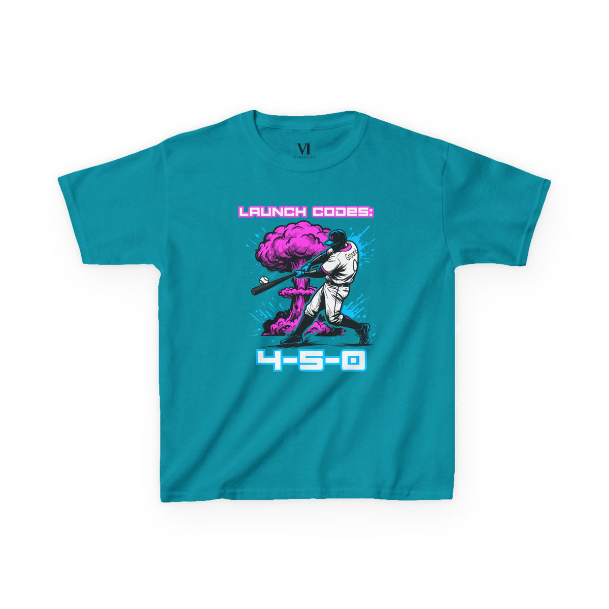 Launch Codes 4-5-0 Youth Baseball Graphic Tee