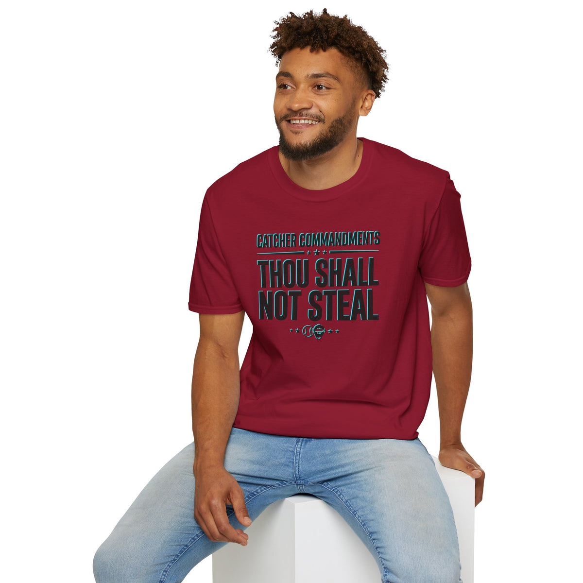 Thou Shall Not Steal 2 Baseball Graphic Tee
