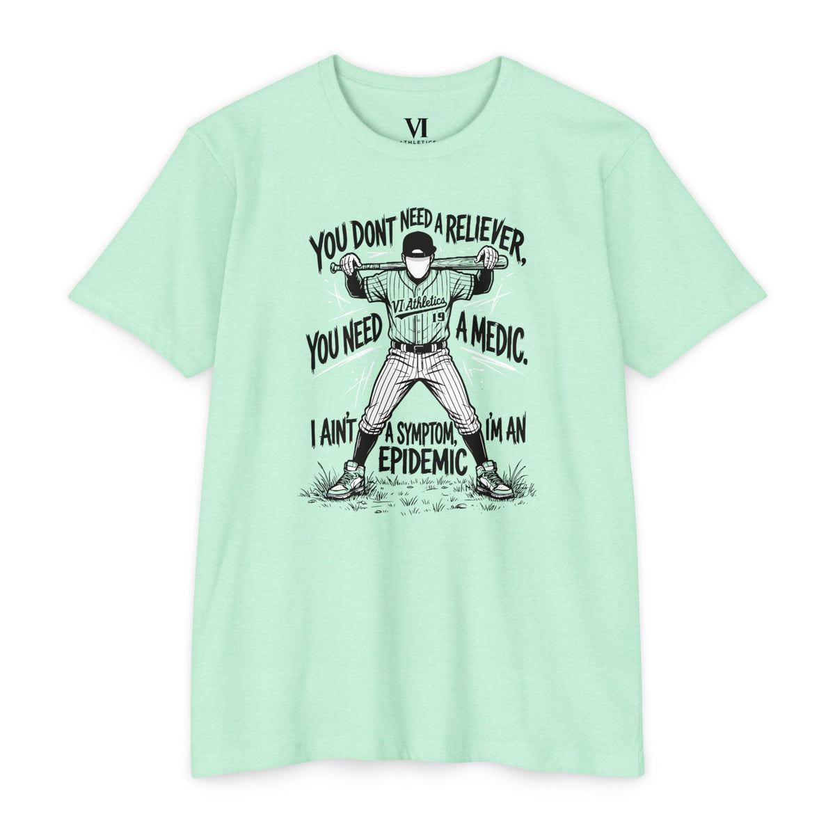 Epidemic Baseball Graphic Tee