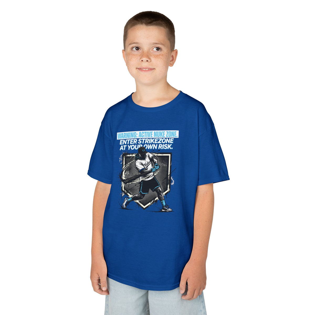 Active Nuke Zone Youth Baseball Graphic Tee