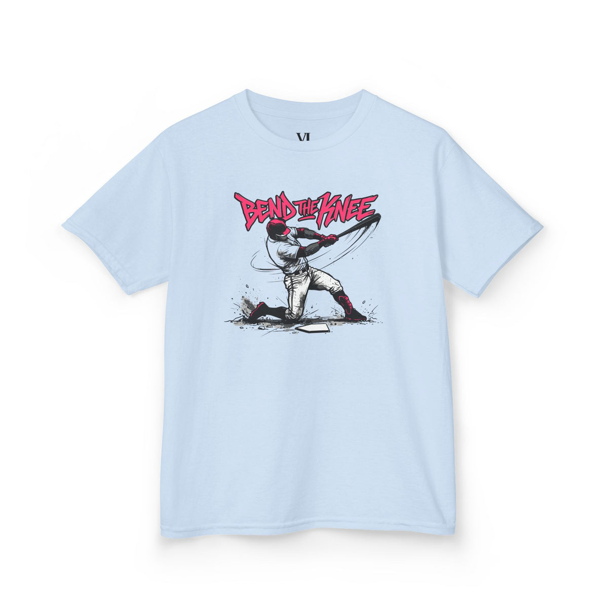 Bend the Knee Youth Baseball Graphic Tee