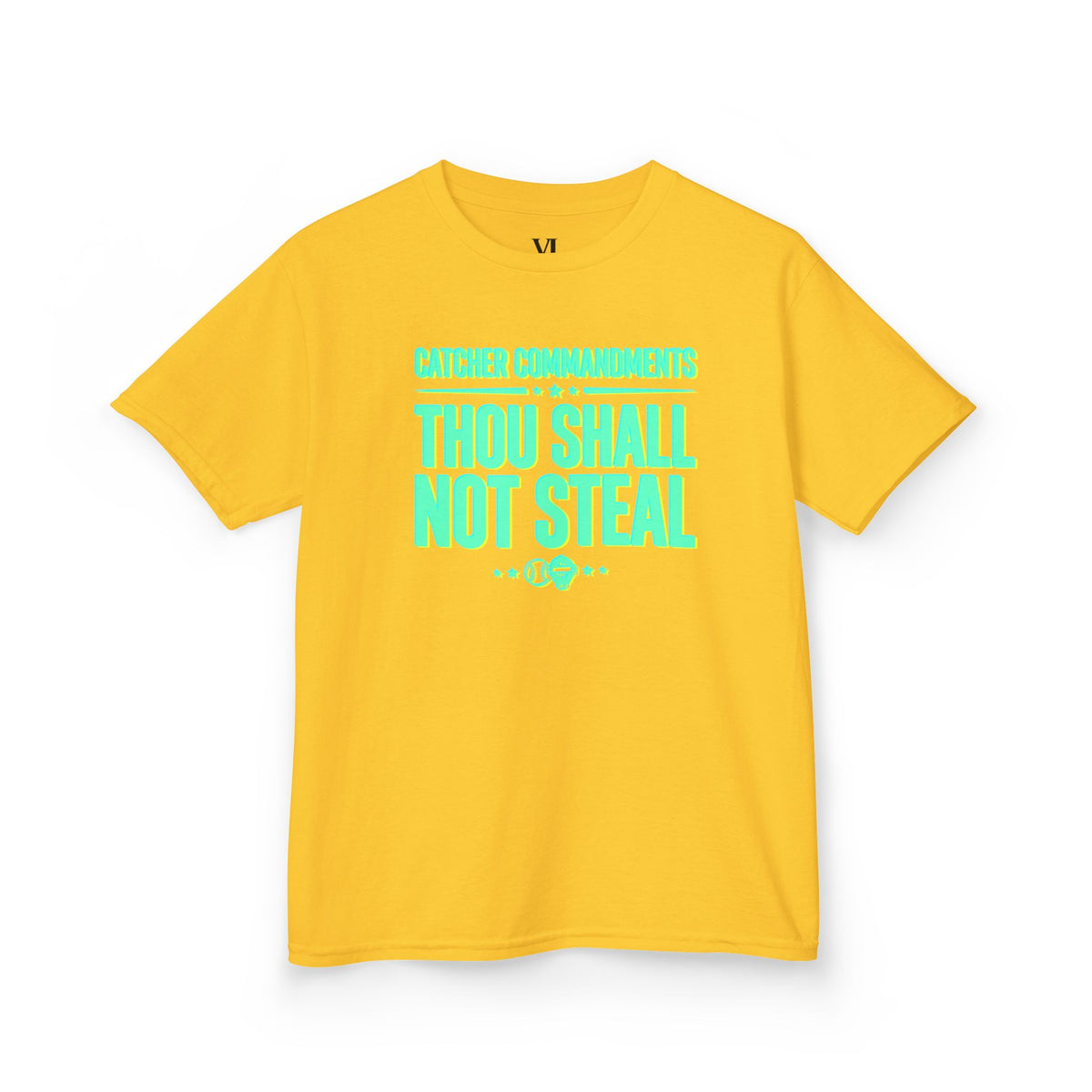 Thou Shall Not Steal 2 Youth Baseball Graphic Tee