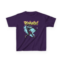 Plakata! Batting Kids T‑Shirt — Youth Baseball Graphic Tee