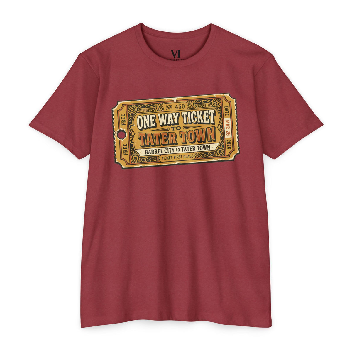 Tater Town Baseball Graphic Tee