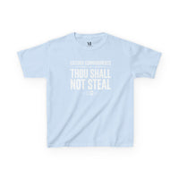Thou Shall Not Steal 2 Youth Baseball Graphic Tee