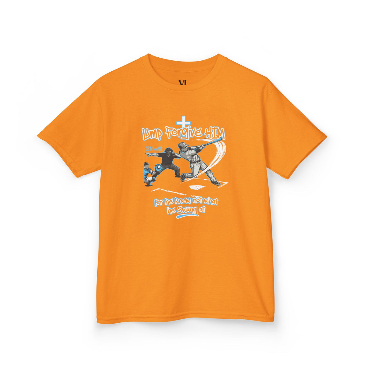 Forgive Him Youth Baseball Tee