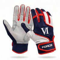 Red White and Blue Hyper Elite Batting Gloves