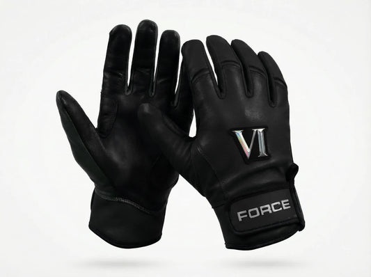 Black Pro Elite Batting Gloves