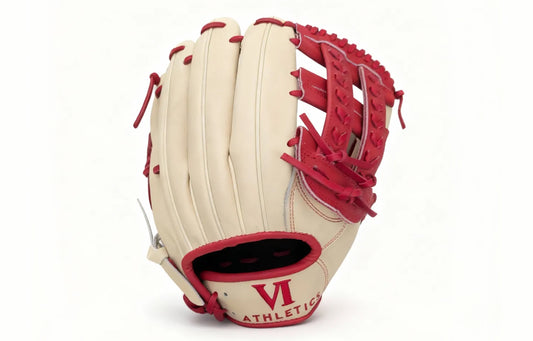 Blonde and Red American Kip Glove