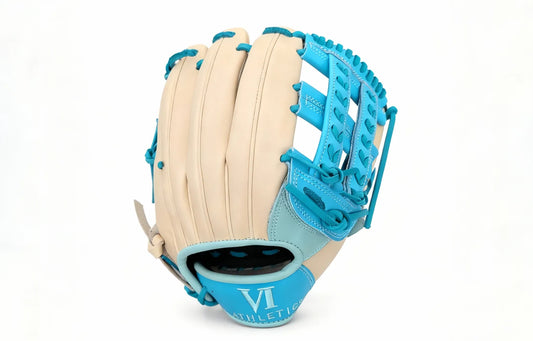Blonde Sky Blue and Mint American Kip Glove