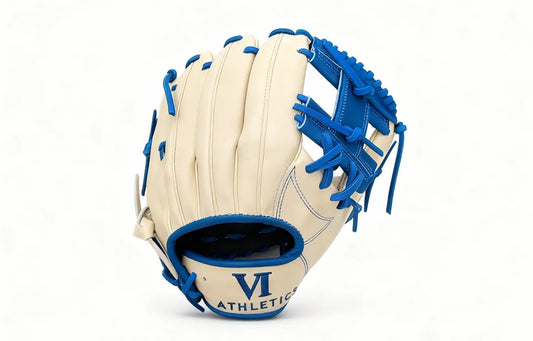 Blonde and Blue American Kip Glove