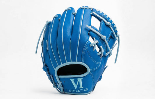 Blue on Blue Pigskin Glove