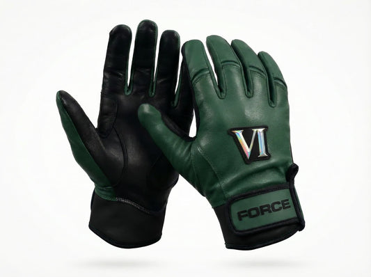 Forest Black Pro Elite Batting Gloves