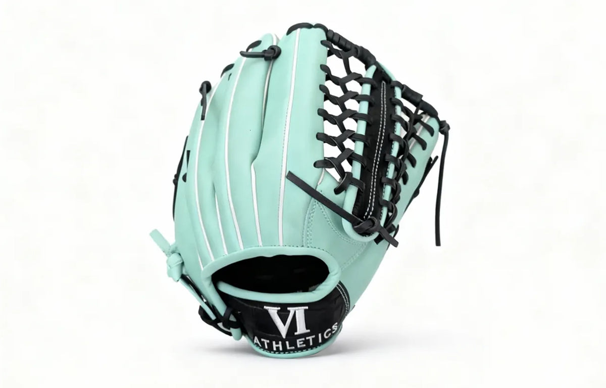 Mint Alligator Black American Kip Glove